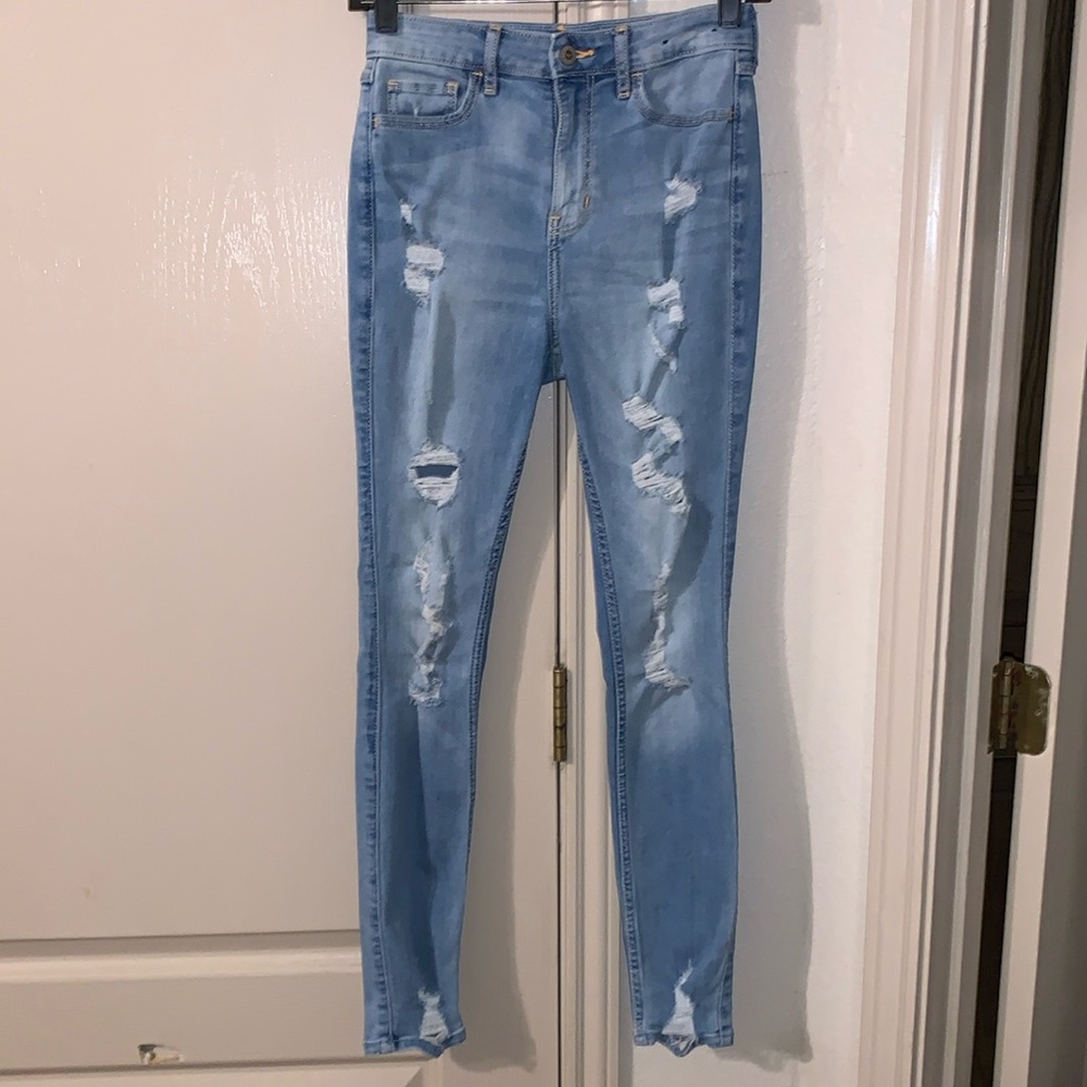 Hollister distressed jeans